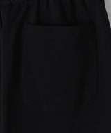 Uロゴプリントロングパンツ BLACK