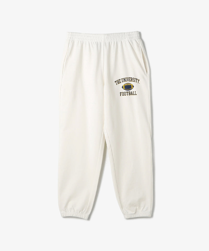 ボールロゴロングパンツ WHITE