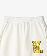 BEE Uロゴロングパンツ WHITE