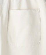 BEE Uロゴロングパンツ WHITE