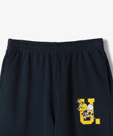BEE Uロゴロングパンツ NAVY