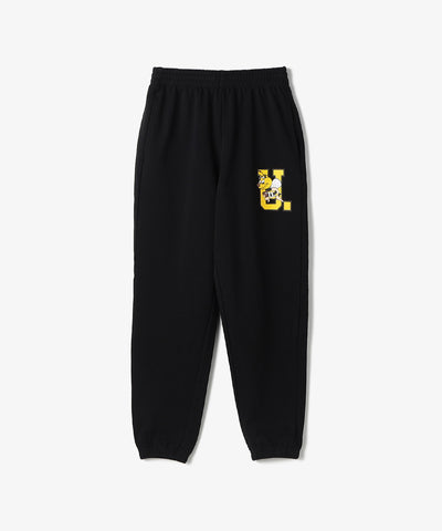 BEE Uロゴロングパンツ BLACK