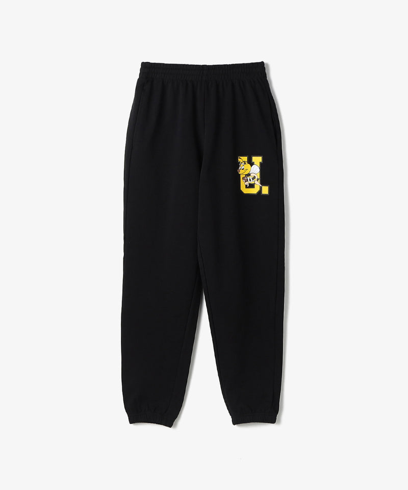 BEE Uロゴロングパンツ BLACK