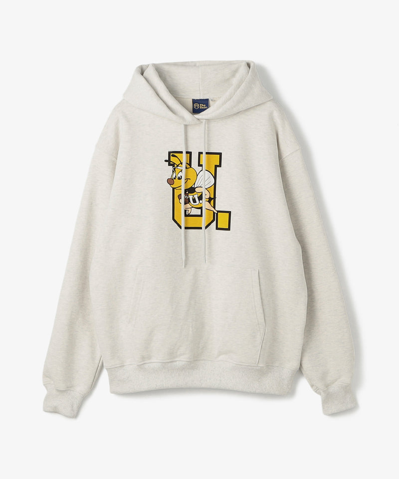 BEE Uロゴパーカー GRAY