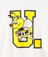 BEE Uロゴ　ロンT　WHITE