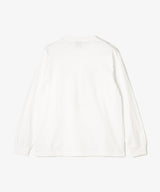 FOOTBALL CLUBロゴ　ロンT　WHITE