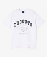 DUGOUTS CLUB BIG LOGO TEE WHITE