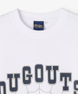 DUGOUTS CLUB BIG LOGO TEE WHITE