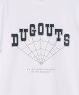 DUGOUTS CLUB BIG LOGO TEE WHITE