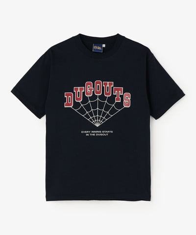 DUGOUTS CLUB BIG LOGO TEE NAVY