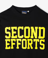 SECOND EFFORTS　ロンT　BLACK