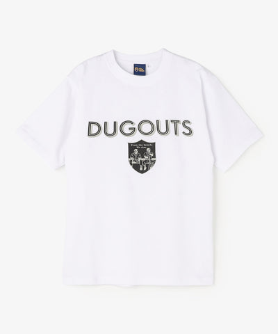 DUGOUTS TEAM BIG EMBLEM TEE WHITE