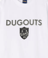 DUGOUTS TEAM BIG EMBLEM TEE WHITE