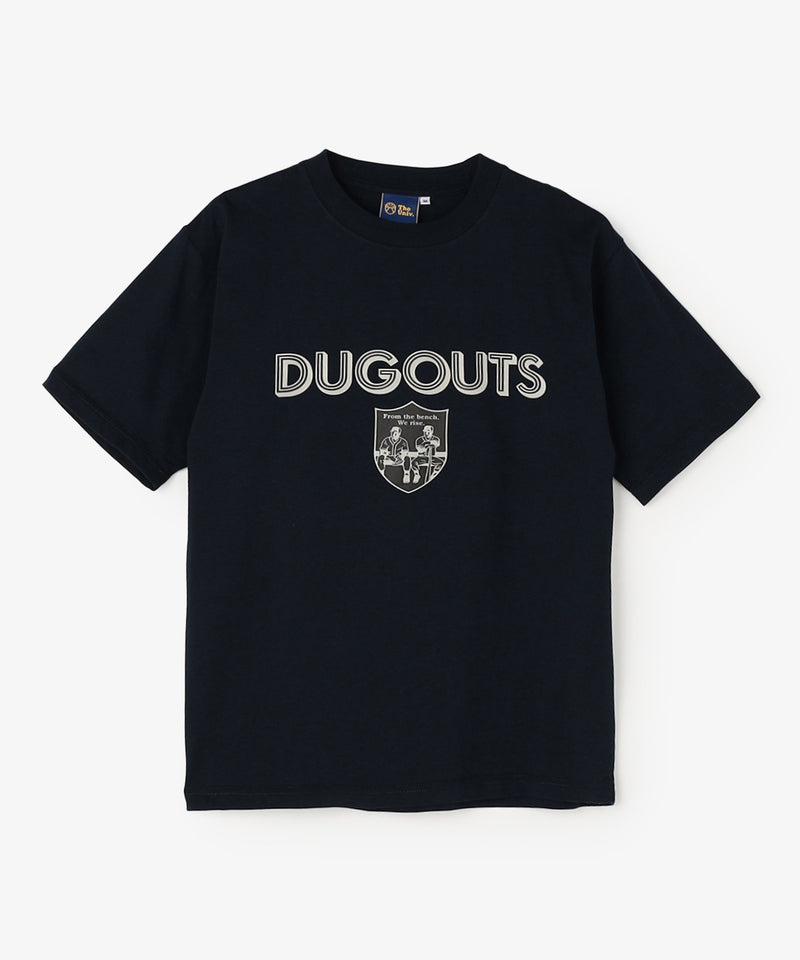 DUGOUTS TEAM BIG EMBLEM TEE NAVY
