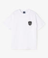 DUGOUTS TEAM EMBLEM TEE(刺繍) WHITE