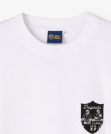 DUGOUTS TEAM EMBLEM TEE(刺繍) WHITE