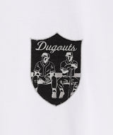 DUGOUTS TEAM EMBLEM TEE(刺繍) WHITE