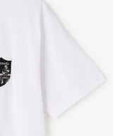 DUGOUTS TEAM EMBLEM TEE(刺繍) WHITE