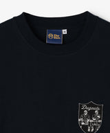 DUGOUTS TEAM EMBLEM TEE(刺繍) NAVY