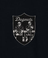 DUGOUTS TEAM EMBLEM TEE(刺繍) NAVY