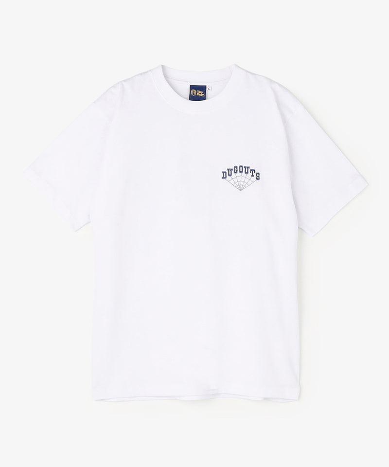 DUGOUTS CLUB LOGO TEE(刺繍) WHITE