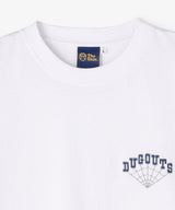 DUGOUTS CLUB LOGO TEE(刺繍) WHITE