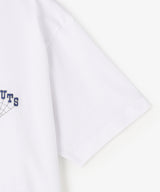 DUGOUTS CLUB LOGO TEE(刺繍) WHITE