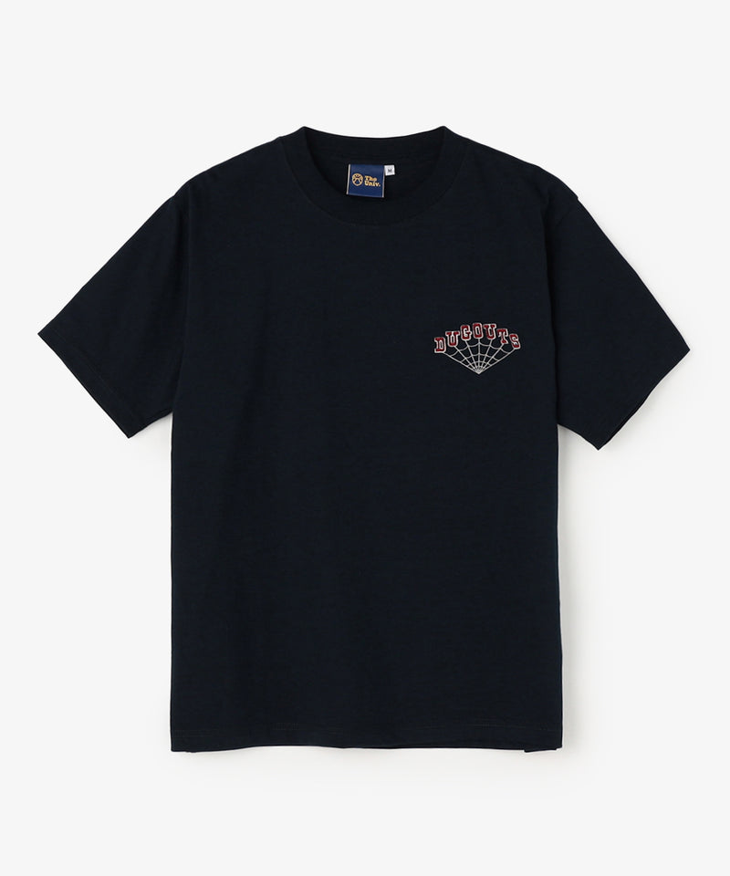 DUGOUTS CLUB LOGO TEE(刺繍) NAVY