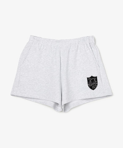 DUGOUTS TEAM EMBLEM SWEAT SHORT(刺繍) GRAY