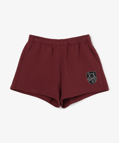 DUGOUTS TEAM EMBLEM SWEAT SHORT(刺繍) RED