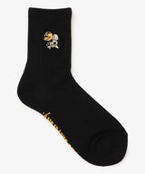 UNIV　football　3Pソックス　ウィメンズ23-25cm　WHITE