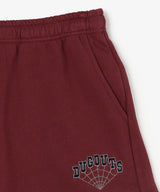DUGOUTS CLUB LOGO SWEAT SHORT(刺繍) RED