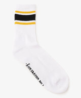 UNIV　football　3Pソックス　 メンズ25-27cm BLACK