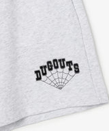 DUGOUTS CLUB LOGO SWEAT HALF(刺繍) GRAY