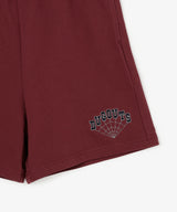 DUGOUTS CLUB LOGO SWEAT HALF(刺繍) RED