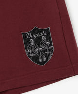 DUGOUTS TEAM EMBLEM SWEAT HALF(刺繍) RED