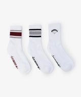 UNIV DUGOUTS 3Pソックス ウィメンズ23-25cm