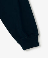 The University. カレッジロゴ ロンT NAVY