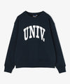 UNIV. アーチロゴ スウェット WHITE/NAVY
