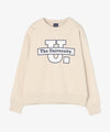 The University. ビッグラインロゴ スウェット BEIGE