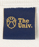 The University. カレッジロゴ スウェット WHITE