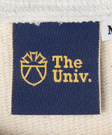 The University. カレッジロゴ スウェット GRAY