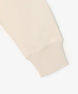 The University. カレッジロゴ スウェット BEIGE