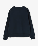 The University. カレッジロゴ スウェット WHITE/NAVY