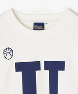 The University. Uロゴ スウェット WHITE