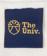 UNIV. アーチロゴ スウェットパーカー WHITE