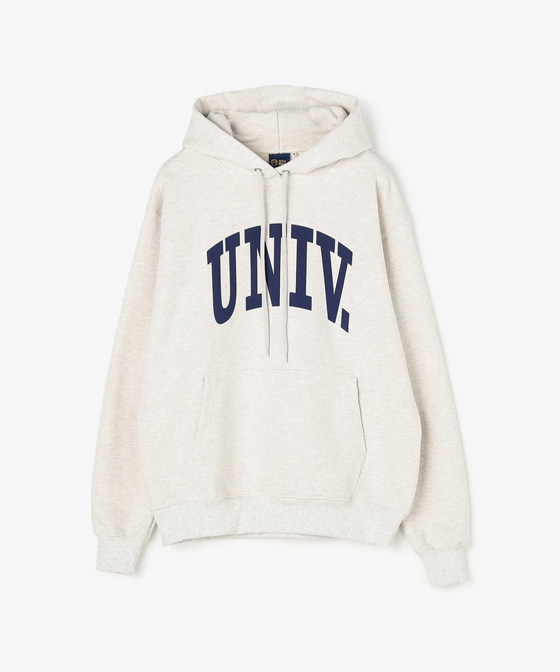 UNIV. アーチロゴ スウェットパーカー GRAY