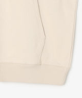 UNIV. アーチロゴ スウェットパーカー BEIGE
