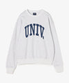 UNIV. アーチロゴ スウェット GRAY
