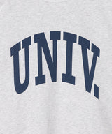 UNIV. アーチロゴ スウェット GRAY